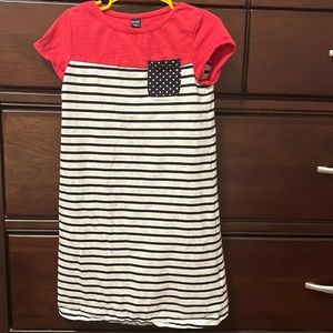 Gap Stars & Stripes T-Shirt Dress